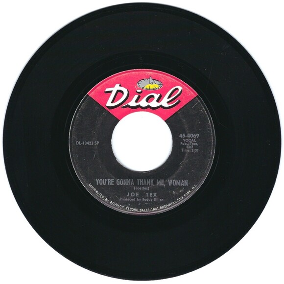 Joe Tex 45 Men Are Gettin' Scarce / You're Gonna Thank Me, Woman VG Funk '68 - Picture 1 of 2